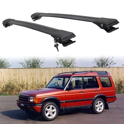 Roof Rack Rails Cross Bar  Land Rover  Discovery  1998-2004 Black Roof Bars 2pcs • $159