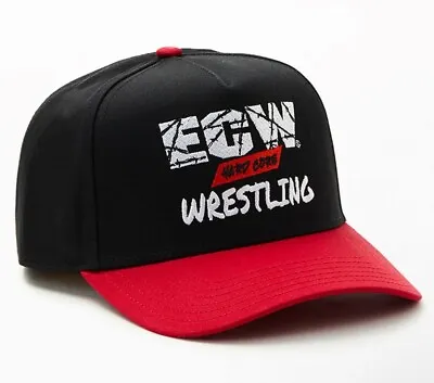 ECW Extreme Championship Wresting Snapback Hat Cap Black -brand New WWE WCW AEW • $29.99