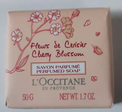 L'Occitane Perfumed Soap In Cherry Blossom Scent 1.7oz • $4