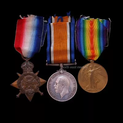 £205.99 • Buy 1914 Star Medal Trio, Corporal Bennett, 5th Dragoon Guards