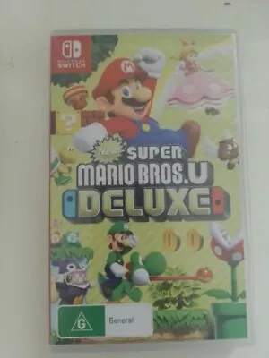 New Super Mario Bros. U Deluxe Nintendo Switch • $60