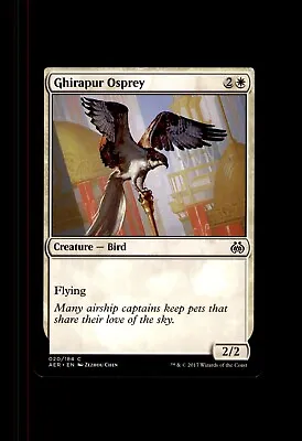 Ghirapur Osprey Aether Revolt AER #020 Magic The Gathering MTG FREE SHIPPING • $1.99