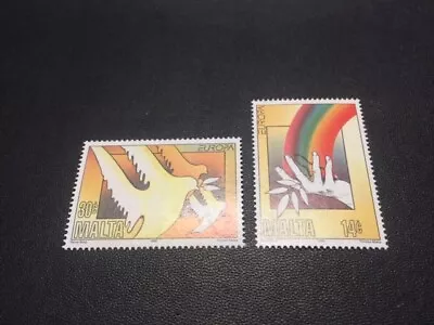 Malta Stamp Set 857-858 MH • $1.49