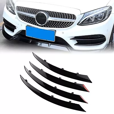 Front Fog Light Decorative Cover Trim For 2015-2018 Mercedes-Benz C Class Sport • $45.01