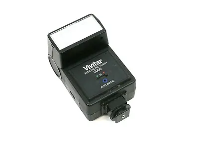 Vivitar 2000 Electronic Flash Hot Shoe For SLR/DSLR Cameras | Flash ONLY • $18.99