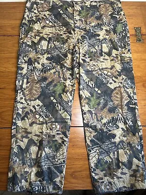 Mossy Oak Pants Men’s 3XL Forest Floor Camouflage Brown Hunting Liberty • $22.19