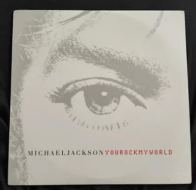 Rare MICHAEL JACKSON - Rock Your World  2001 DJ Promo 12  Vinyl Record  • $199.99