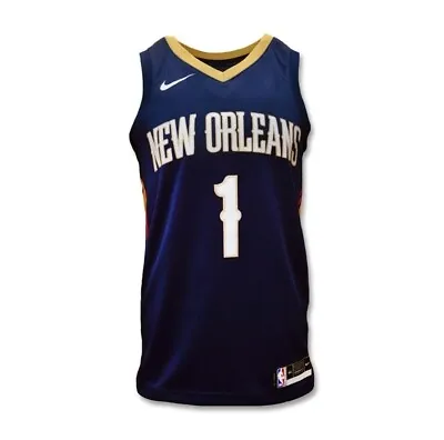 NEW Nike Zion Williamson New Orleans Pelicans Size M Blue Swingman Jersey • $39.99