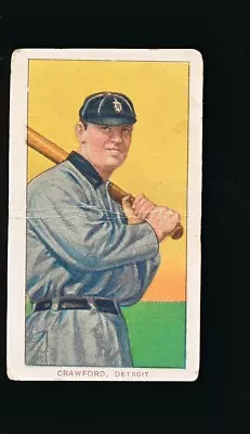 1909 T206 El Principe De Gales SAM CRAWFORD Batting Fair Oversized • $479