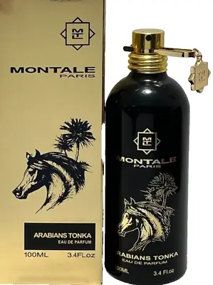 Montale Arabians Tonka Eau De Parfum Spray For Women 3.4 Oz / 100 Ml Brand New! • $94.99