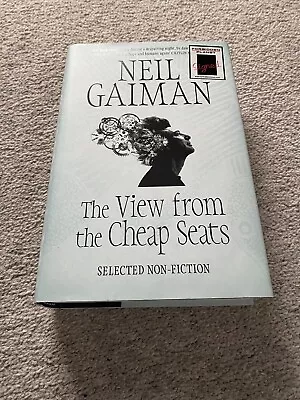 The View From The Cheap Seats Neil Gaiman Signed HB 1st Ed • £49.99