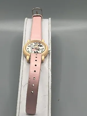 29mm Lorus Minnie Mouse Watch By Seiko 90s Happy Pink Colorful Ladies Watch Rare • $125