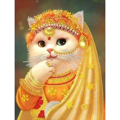 $13.19 • Buy Chaise Cat Diamond Painting Kits Partial Special Shaped Drill Decor (YXC155)