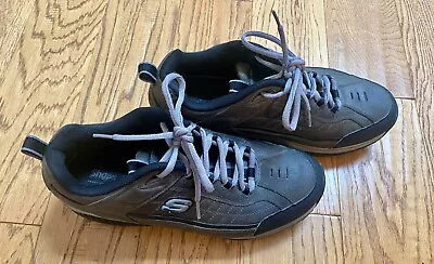 Mens Skechers Size 12 Shape Ups Legs Toning Walking Shoes SN52000 Grey • $35