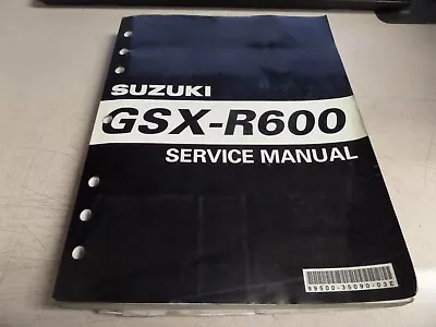 $45.97 • Buy Suzuki Factory Service Manual 2004 GSX-R600 99500-35090-03E