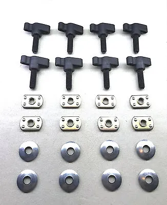 Hard Top Thumb Screw Washer And Nut Fastener KIT FITS Jeep Wrangler YJ TJ JK • $12.65