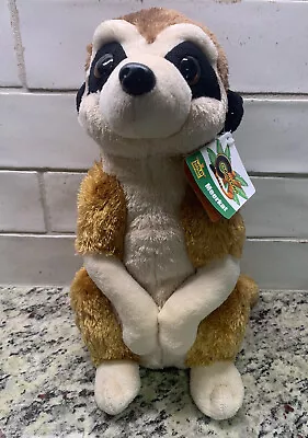 NEW WITH TAGS Wild Republic Meerkat Plush Stuffed Animal 12  Tall Meer Kat Toy • $19.99