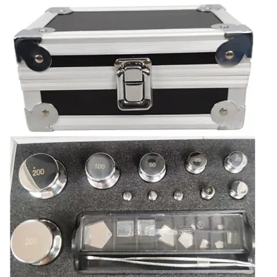 F1 Stainless Steel Calibration Weight Kit 1mg-200g Teaching Weight Equipment • $103.40