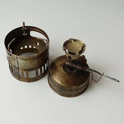 Vintage SVEA 123 R 123R Camping Stove Brass Made In Sweden Backpacking Hiking • $79.99
