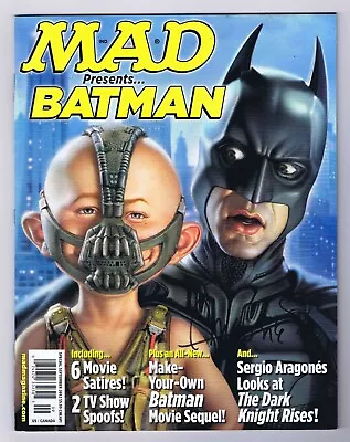 Mad Presents Batman Special #1 VF/NM Signed W/COA Sergio Aragones 2012 EC Comics • $37.95