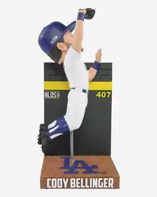 Cody Bellinger Los Angeles Dodgers Wall Catch Bobblehead MLB NLDS World Series • £481.88
