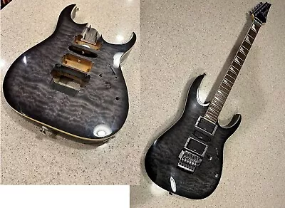 ** Ibanez RG Series RG4 EX1 Electric Guitar Body * Black Quilt Pattern* • $110