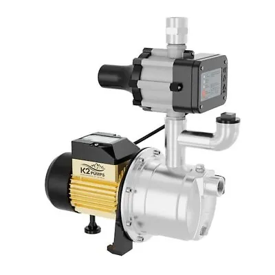 K2 Pumps Automatic Booster Pump 3/4 HP Lead Free Stainless Steel 115V • $230