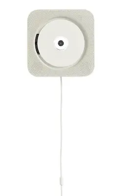 MUJI CD Player Wall CPD-4 Mounted Audio Radio FM White Remote Control Mountable • $113.99