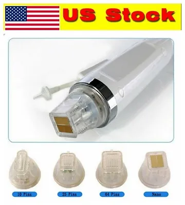 $109 • Buy 10/25/64 Disposable Gold RF Needle Cartridges Tips For Microneedle RF Machine