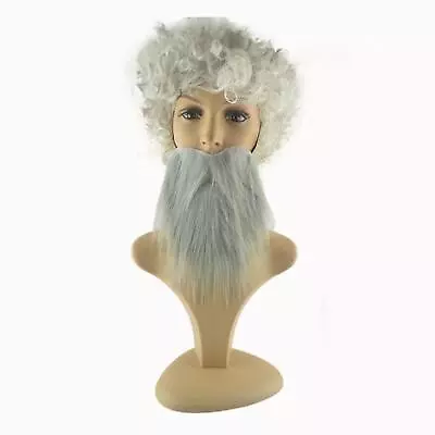 Hair And Beard Set Mustache Costume Accessories Fancy Dress • £12.13