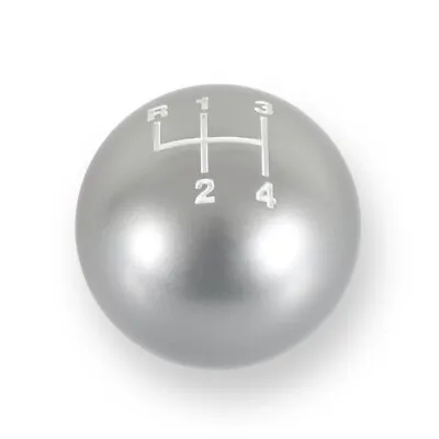 Hurst Matte Gray ABS Polymer ALuminum 4 Speed Manual Shifter Ball Knob • $63.79