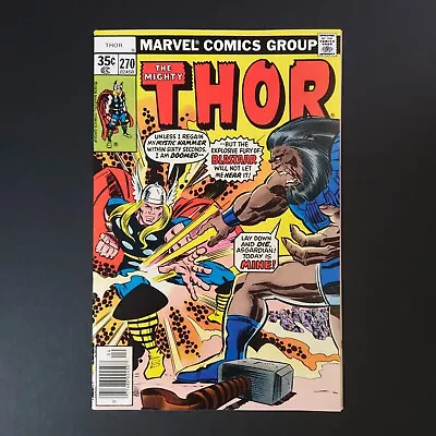 Thor #270 | Marvel 1978 | VF+ • $8