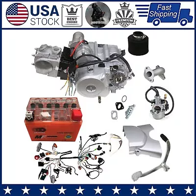 125CC Engine Motor Semi Power Battery Wire Harness Assembly For Dirt Bike Quad • $459.54