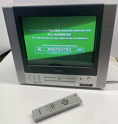 Memorex 14” Tv With Dvd Player - Gaming/retro Mvd1402 • $140