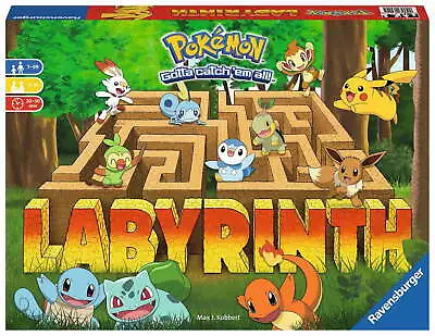 Pokemon Labyrinth Board Game Children To Adult Ages 7+ • $21.89