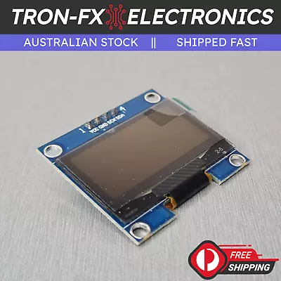 $14.15 • Buy 1PCS 12864 LCD Screen 1.3  Blue OLED Display Module Board 128x64 SSD1306