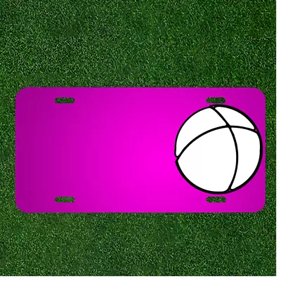 Custom Personalized Car License Plate With Add Names To Beach Ball Volleyball • $19.95
