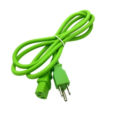 6' Green AC Cable For MACKIE THUMP SERIES TH-12A POWERED LOUDSPEAKER • $11.48