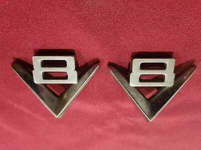 Ford Customline V8 Badges Early 1950s Genuine • $130