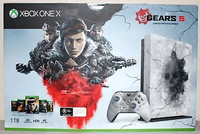 Gears 5 Limited Edition Xbox One X Console • $550