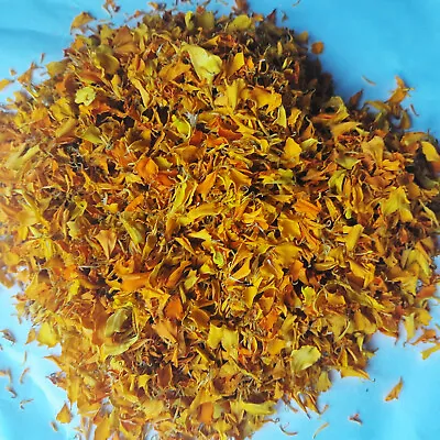 $5.69 • Buy Dried Ceylon Calendula Marigold Flowers Petal Egyptian Tea Pure Organic Herbal