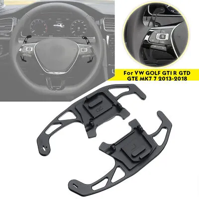 1 Pair For VW GOLF GTI R GTD GTE MK7 Steering Wheel Shift Paddle Shifter Replace • $13.71