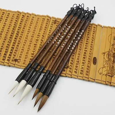 £6.35 • Buy Chinese /Japanese Calligraphy Brushes - Sumi Painting Brushes Art & Craft UK