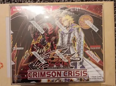 Yugioh Sealed Crimson Crisis Booster Box • £300