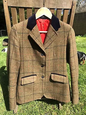 Le Beau Cheval Tweed Hacking Jacket 32 • £150