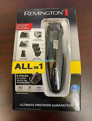 REMINGTON ALL-IN-1 Nose Ear Hair Beard Rechargeable Precision Trimmer & Shaver • $66.57