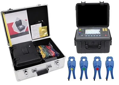 Power Quality Meter Three Phase Power Quality Analyzer With 0.10A To 100A Clamp • $2510