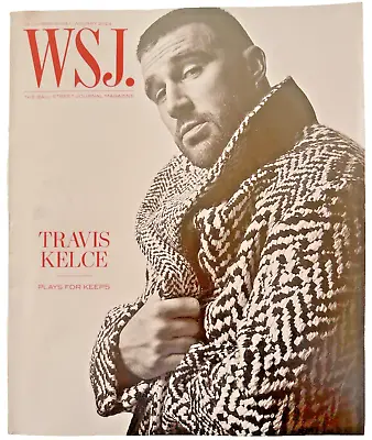 WSJ Magazine Wall Street Journal 2023 December 2024 January Travis Kelce Gyuh • $24.57