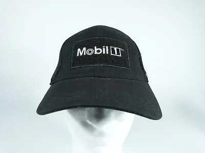 Mobil 1 Black Logo Hat W/ Mesh & Adjustable Strap • $8.07