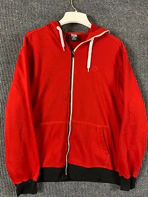 VTG Enyce Hoodie Mens 2XL Red Full Zip Sweatshirt Sean Combs Streetwear Y2K • $28.94